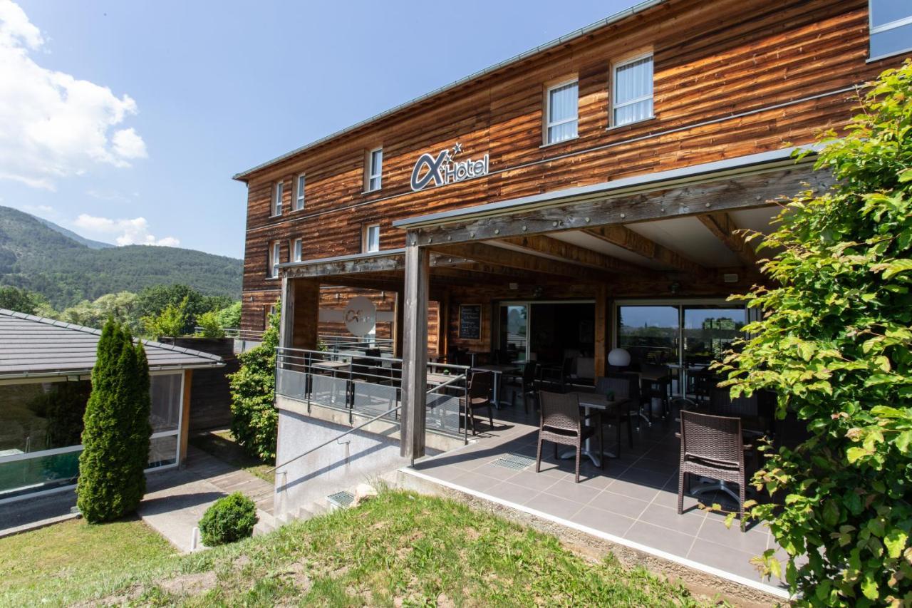 Ax Hotel Spa & Restaurant Chorges Bagian luar foto