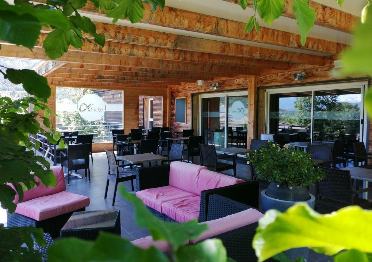 Ax Hotel Spa & Restaurant Chorges Bagian luar foto
